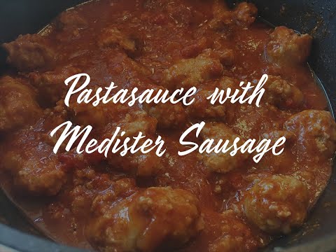 Pastasovs med medisterpølse (Sausage Pasta Sauce)