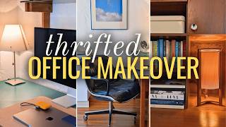 Watch How I Made My Dream Home Office Using Only Thrifted Decor!