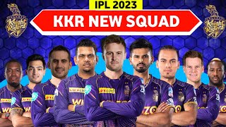 IPL 2023 | Kolkata Knight Riders Full Squad | KKR Full Squad 2023 | KKR Team New Players List 2023