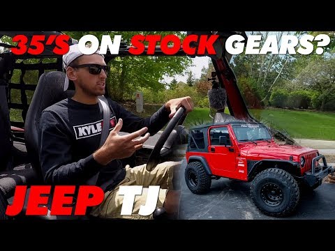 What It's like to Drive on 35's | Jeep TJ