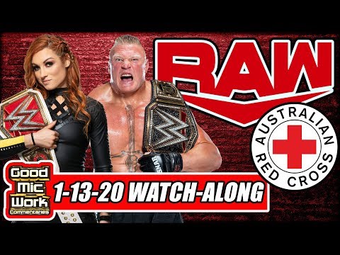WWE RAW January 13, 2020 LIVE Watch-Along | All Proceeds Donated To Australian Red Cross