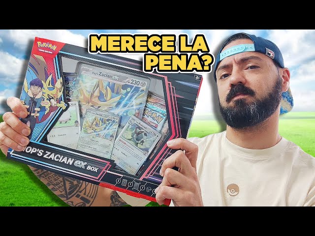Vídeo relacionado con Pokémon Lata Leyendas Afiladas de Zacian ex de JCC Pokémon (1 Carta holográfica y 4 Sobres de Mejora)