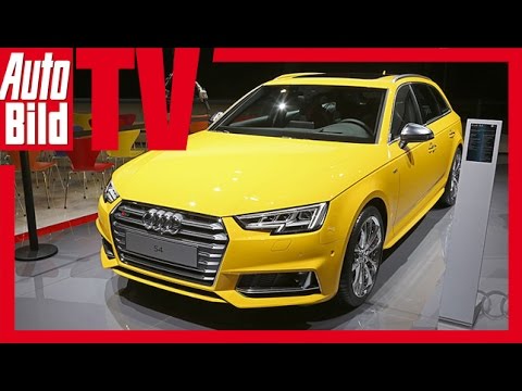 Audi S4 Avant (Genf 2016) - Kraftvoller Sport-A4