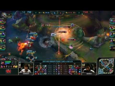 10  TSM vs Flash Wolves Highlights MSI 2017 Day 2 Group Stage   TSM vs FW Highlights