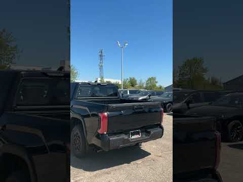2026 Toyota Tundra 4x4 Crewmax Limited Hybrid in Midnight Black Metallic for sale at Forbes Waterloo Toyota in Waterloo, ON