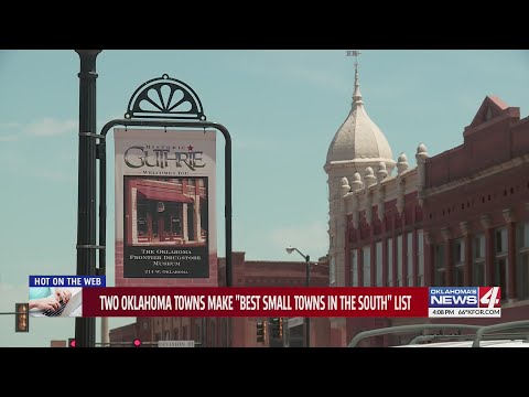 Two Oklahoma towns make "Best Small Towns In The South" list