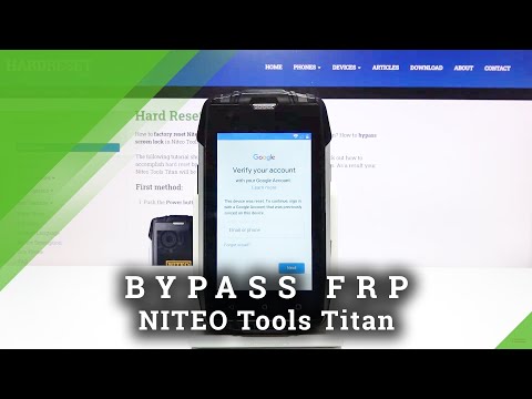 How to Bypass Google Verification on Niteo Tools Titan - Remove FRP