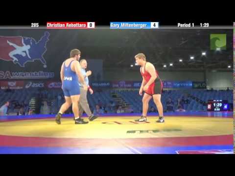 Men 285 - Christian Rebottaro vs. Gary Miltenberger