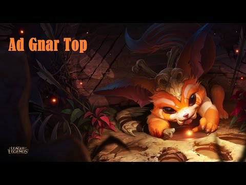 Ad Gnar top Full Gameplay | League of Legends