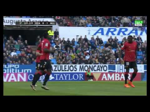 Análisis Gol de Arana en el Real Zaragoza – RCD Mallorca de la Liga Adelante 15/16