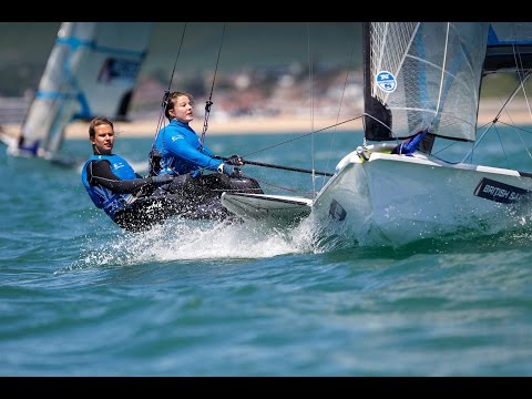 SAIL FASTER - 49erFX Sailing Top Tips with Frances Peters and Nicola Groves - Awesome Sail Action