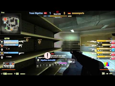 FBM S3 CS:GO - Group B - Round 1 - Na`Vi vs. Mousesports (Bo1) - 2 / 2