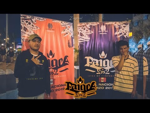 CAPONE JOTA´D vs JEICO RMC: Final - Audicion RAPTONDA - Pangea Peru 2019