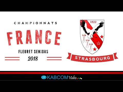 CHAMPIONNATS DE FRANCE DE FLEURET PAR EQUIPES - STRASBOURG - PISTE ROUGE