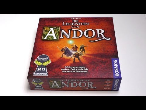 Die Legenden von Andor – Unboxing