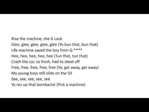 Digga D X Moneybagg Yo - G Lock - (lyrics)