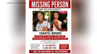 Fairfield police give update on disappearance of Chantel Brooks