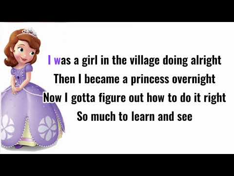 Sofia the First theme song ( Lyrics)