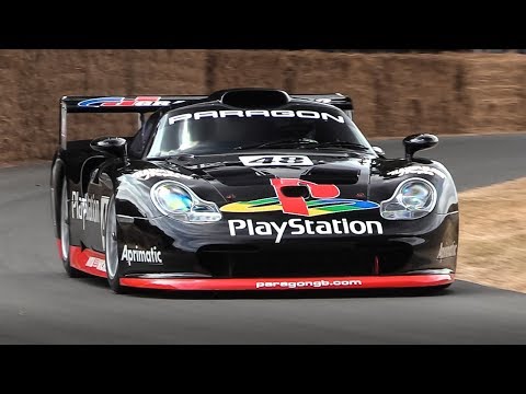 1997 Porsche 911 GT1 Evolution - Accelerations & Turbo Sounds!