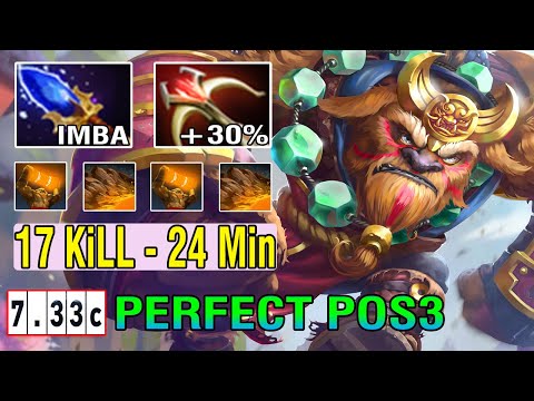 Perfect Offlane [Earthshaker] 1 Shot Totem Crazy DMG With Aghs Scepter + Daedalus Ez 24Min 7.33C