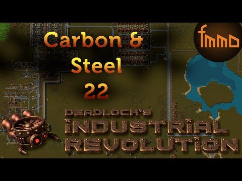 Factorio - Industrial Revolution Ep 22 - Carbon & Steel