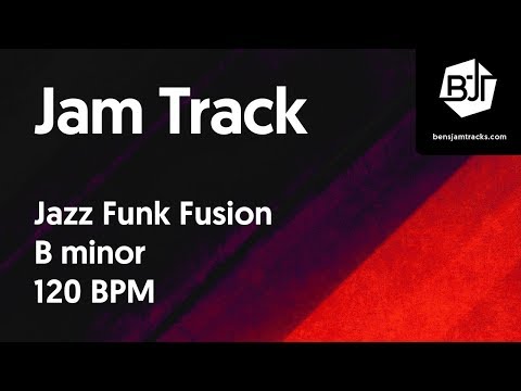Jazz Funk Fusion Jam Track in B minor "Master Plan" - BJT #25