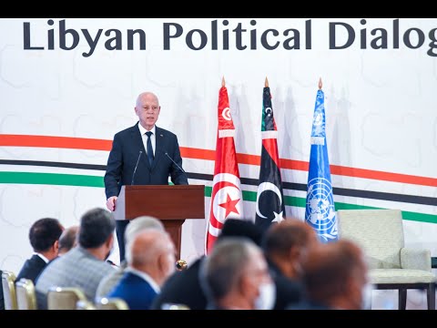 رئيس الجمهورية قيس سعيد يشرف على افتتاح ملتقى الحوار الليبي