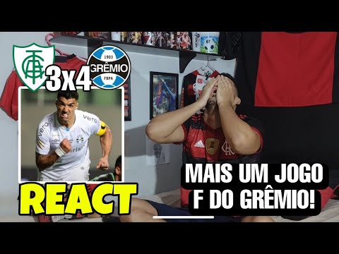 REACT AMÉRICA-MG 3 X 4 GRÊMIO MELHORES MOMENTOS BRASILEIRÃO 2023