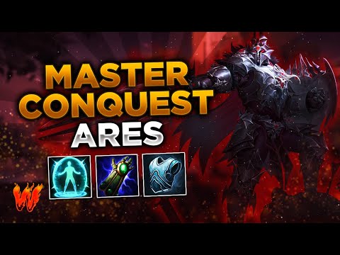 ARES, ESTE SUPPORT ACABA CON TODOS - Warchi - Smite Conquest
