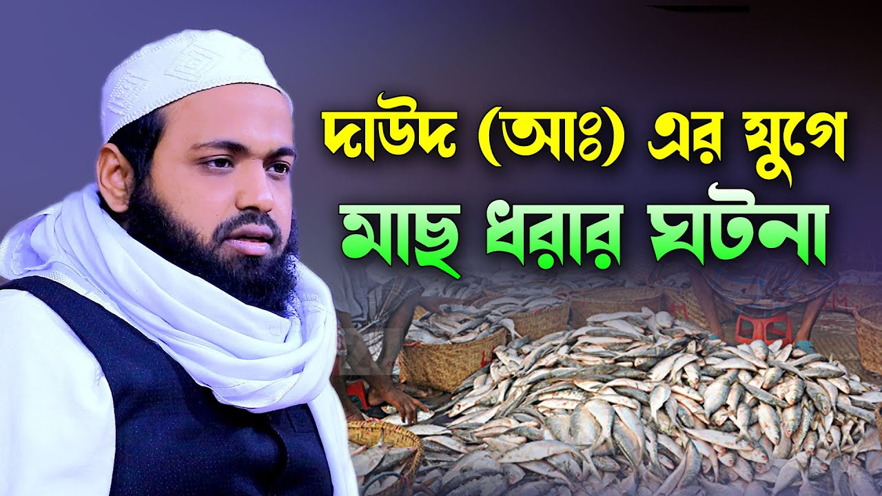 হযরত দাউদ (আঃ) এর যুগে শনিবারে মাছ ধরার ঘটনা। মুফতি আরিফ বিন হাবিব। Mufti Arif Bin Habib।।