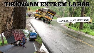 Download lagu KEJADIAN YANG TEREKAM CAMERA ||| TIKUNGAN MIRING LAHOR JALUR G4NAS mp3