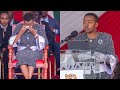 Emotional First Lady Rachel speaks during Kenyatta University Bus accident victim's memorial service