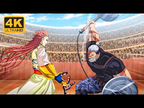 Leonidas vs Apollo Full Fight 4K (English Dub) Record of Ragnarok Season 3
