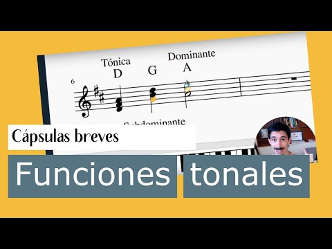 Funciones Tonales: Tónica, Subdominante y Dominante