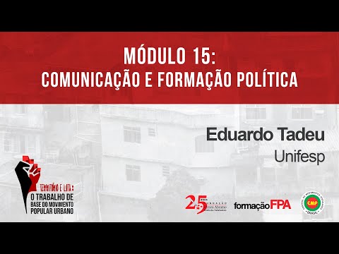Módulo 15 | Eduardo Tadeu – Unifesp