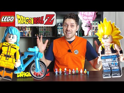 LEGO DRAGON BALL FIGURKI Z KLOCKÓW? 😮| DB BANDAI Gold Frieza, Majin Buu 💪 | kolekcja marzeń #6
