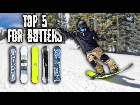 Top 5 Snowboards For Butter Tricks 2026