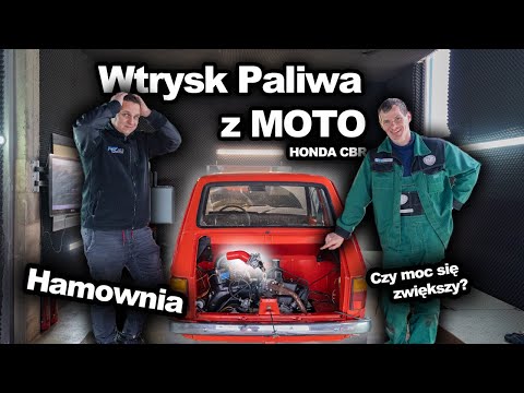 We've swapped the Fiat 126p carburetor for a Honda CBR fuel injection system! | Power comparison ...