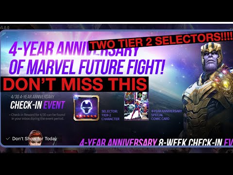 Marvel Future Fight GET TWO TIER 2 SELECTOR TICKETS