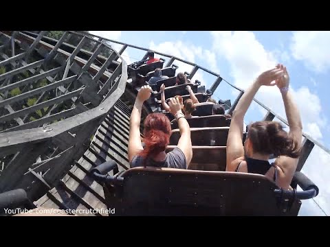 Back row point of view footage of Thunderhead