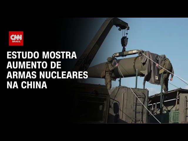 Estudo mostra aumento de armas nucleares na China | LIVE CNN