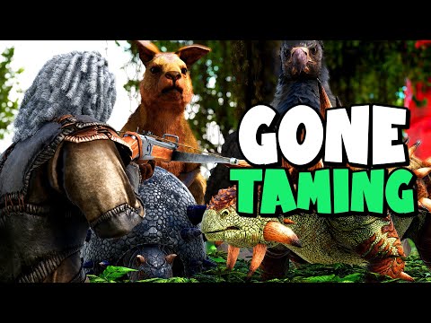 ALL THE EARLY GAME TAMES! - Complete ARK [E2 - Crystal Isles]