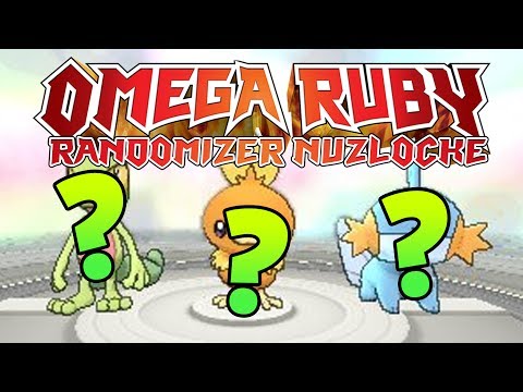 I CAN'T BELIEVE THESE STARTERS! | Pokemon Omega Ruby RANDOMIZER Nuzlocke LIVE #1