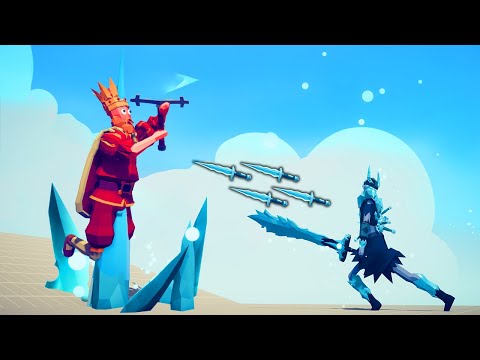 DREAD KING FREEZES ALL UNITS 1 | TABS - Totally Accurate Battle Simulator