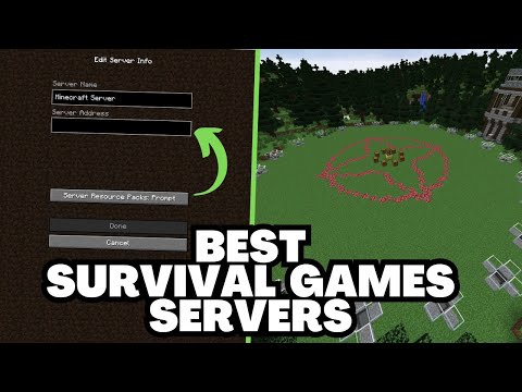 Top 5 Minecraft Survival Games Servers in 2025