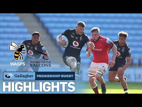 Wasps v Newcastle - HIGHLIGHTS | Late Game Heroics in Coventry | Gallagher Premiership 21/22