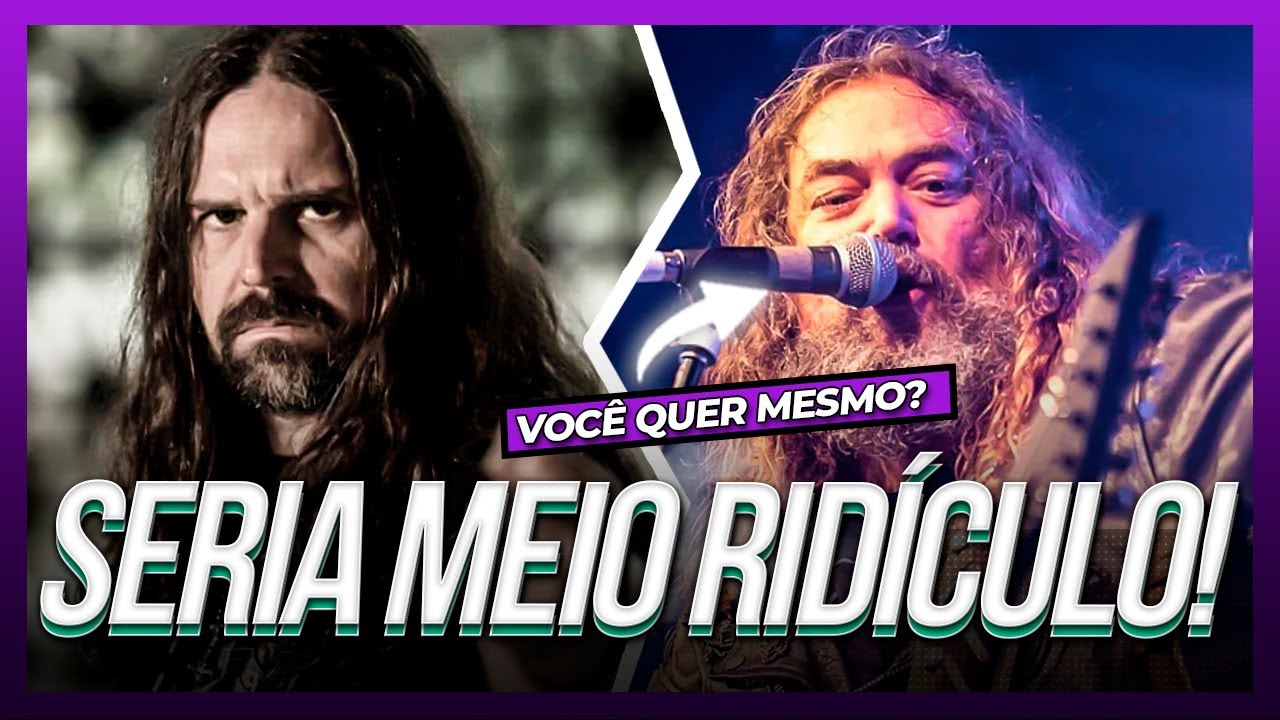 SEPULTURA COM CAVALERA NO PALCO DEVE ACONTECER I VOCÊ QUER MESMO UMA REUNIÃO COM MAX E IGGOR?