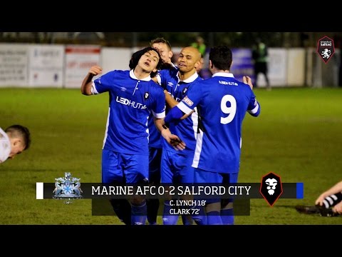 Marine AFC 0-2 Salford City - Evo-Stik Northern Premier League 23.02.16