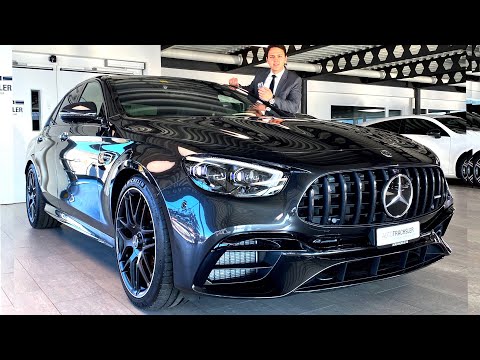 2021 Mercedes AMG E63 S - NEW Full Drive Review Sound Interior Exterior