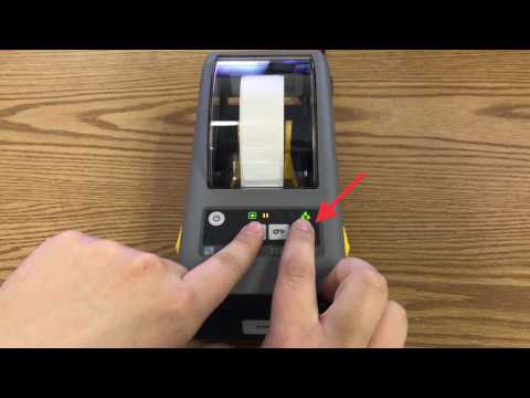 Calibrating the Zebra Printer